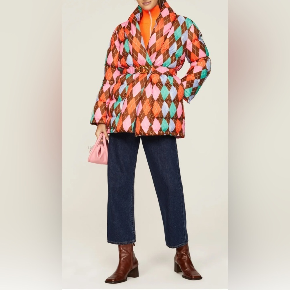 Rachel Antonoff Belted Puffer XS